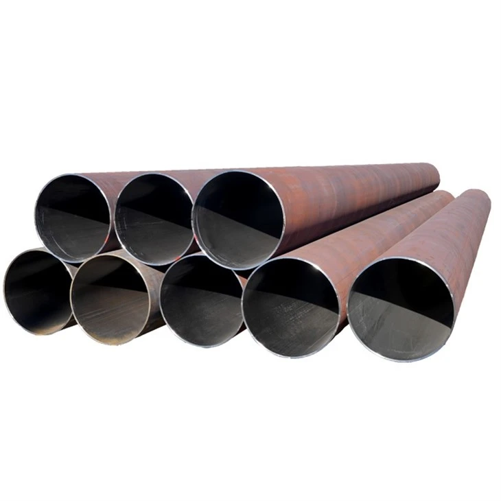 Installation Project ERW Steel Pipe L245 508-914 factory