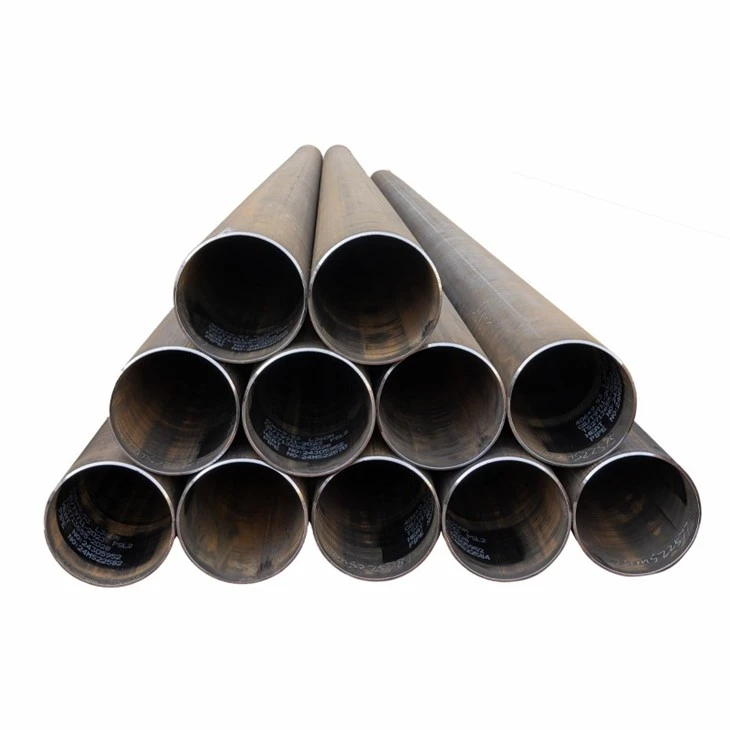 LSAW Steel Pipe X60 PSL2 Gas Pipeline Construction factory